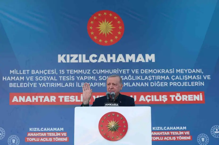 Cumhurbaşkanı Erdoğan: "Ankara’mızı hak ettiği ihtişama kavuşturmak için gece gündüz demeden çalışıyoruz"