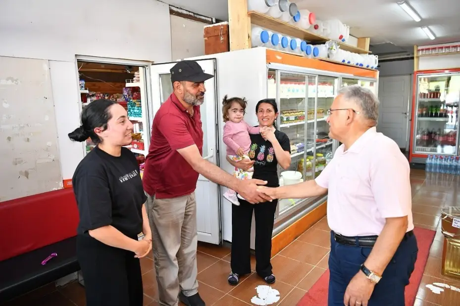 Başkan Büyükkılıç’tan Erciyes’te hafta sonu ziyareti