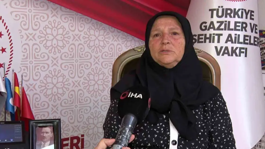 15 Temmuz şehidi annesi Kaşaltı: "Hainler aslan gibi oğlumu şehit ettiler, 2 çocuğumuz yetim kaldı"
