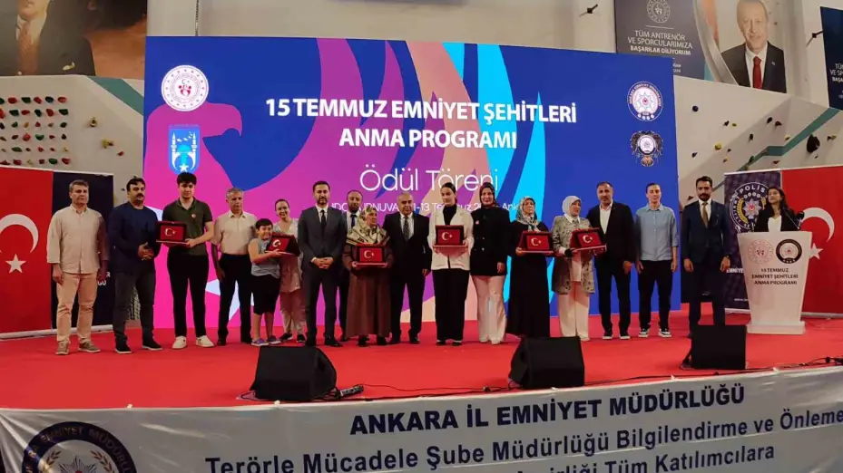 15 Temmuz Emniyet Şehitleri, Ankara’da düzenlenen programla anıldı