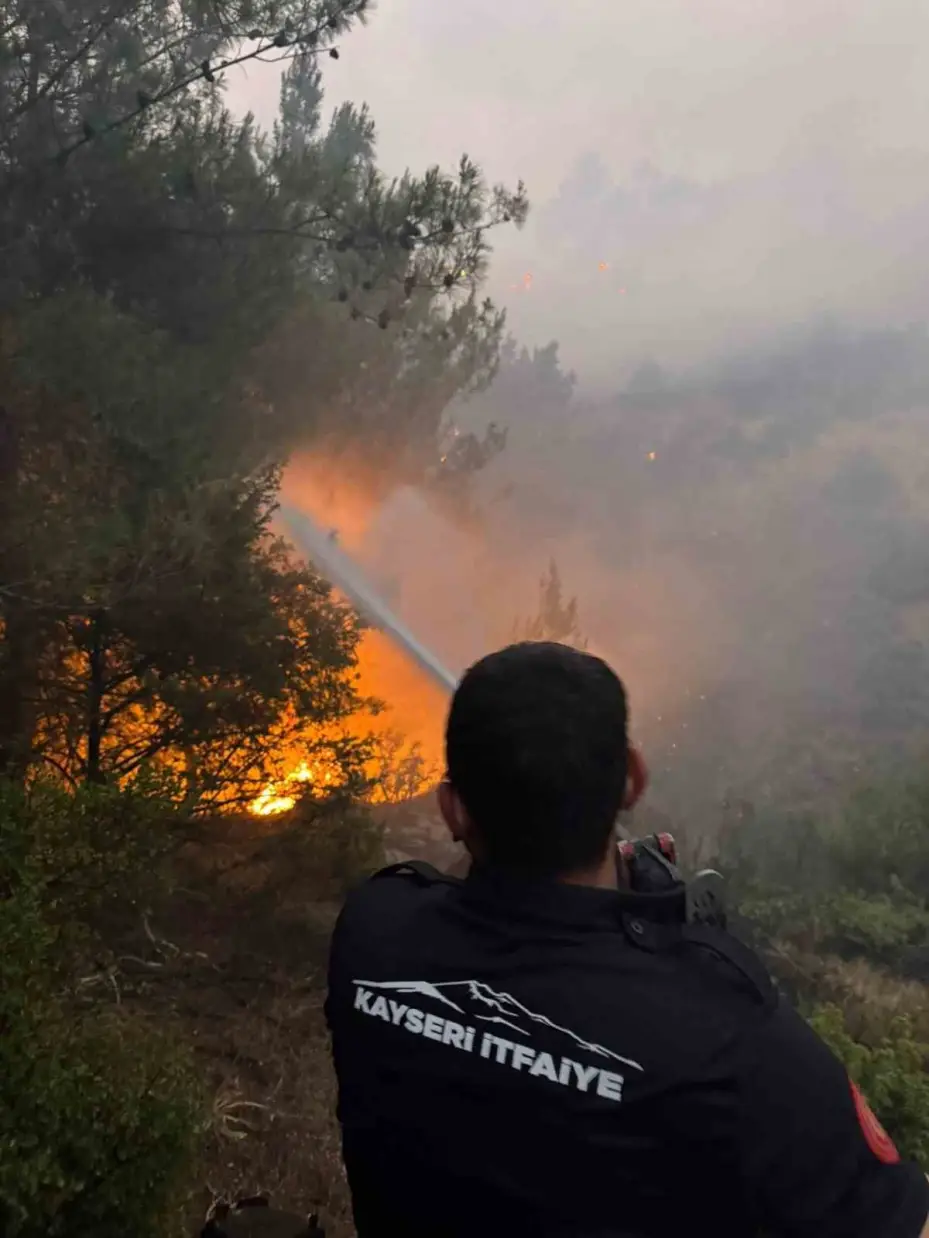 Kayseri itfaiyesi, Haziran’da 977 olaya müdahale etti