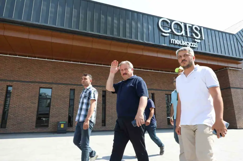Çarşı Melikgazi çevre düzenlemesinde son aşamaya gelindi