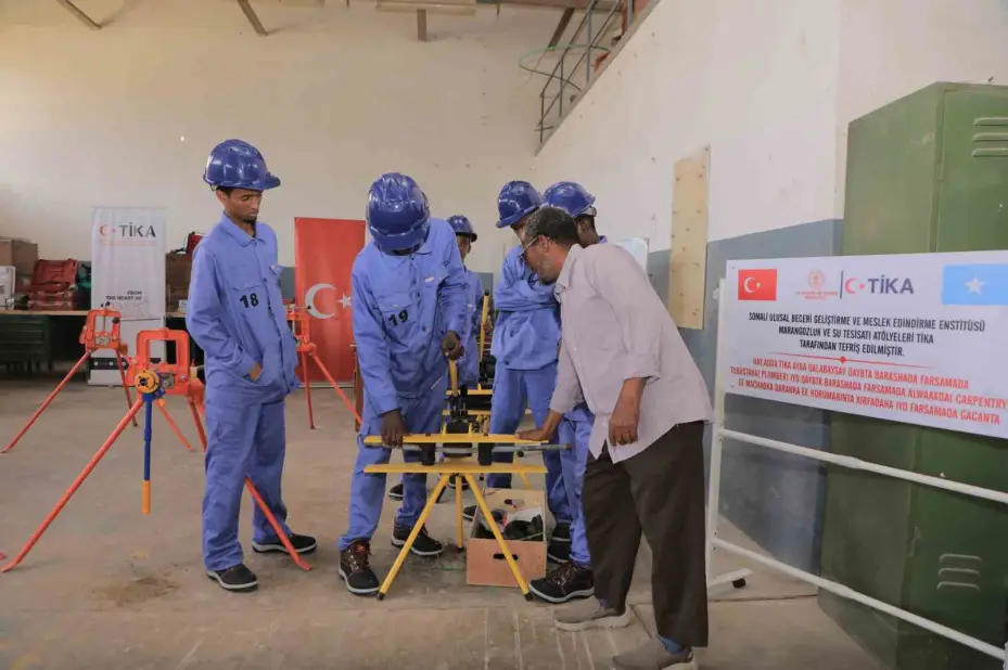 TİKA’dan Somali’de mesleki eğitime destek