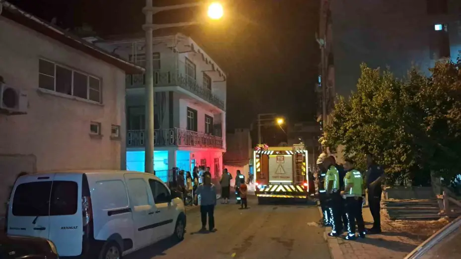Karaman’da ev yangını korkuttu