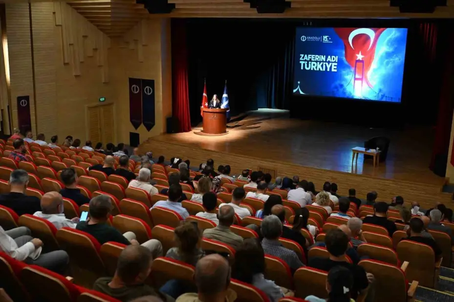 15 Temmuz kahramanları Anadolu Üniversitesi’nde anıldı