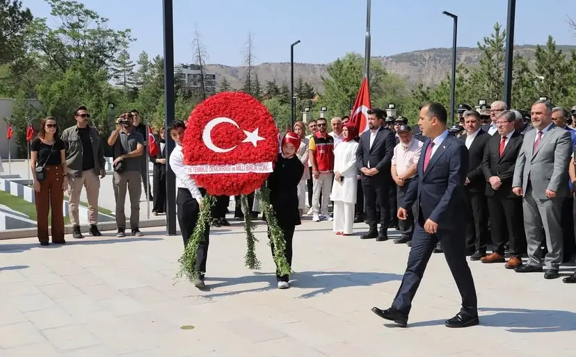 Çankırı’da ‘15 Temmuz Demokrasi ve Milli Birlik Günü’nde şehitler anıldı