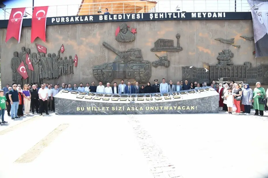 Pursaklar’da 15 Temmuz şehitleri anıldı