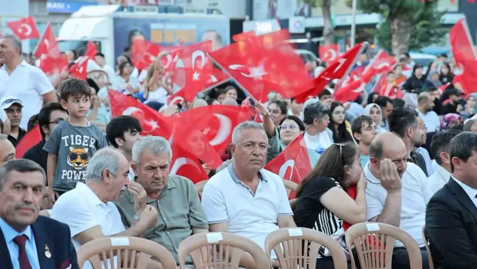 Aksaray’da 15 Temmuz hain darbe girişiminin yıldönümünde şehitler anıldı