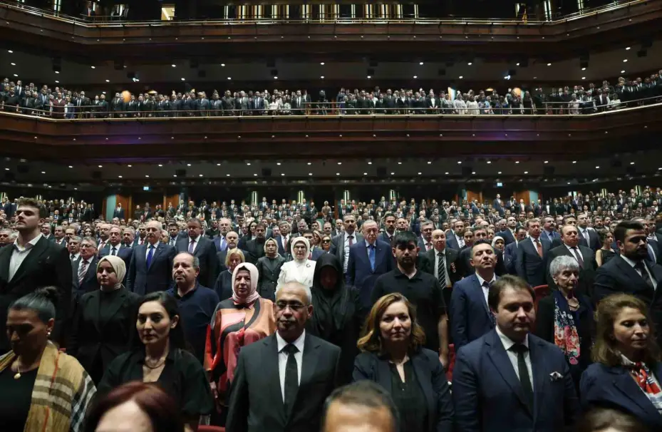 Cumhurbaşkanı Erdoğan, "En Uzun Gece" destanının ilk temsiline katıldı