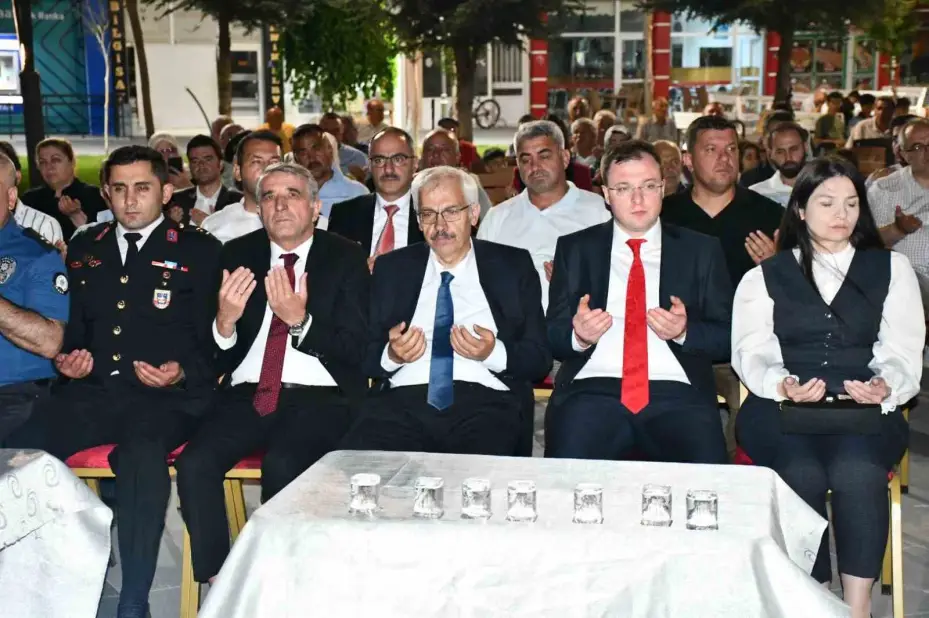 15 Temmuz Şehitleri Tomarza’da dualarla anıldı