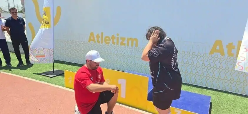 Özel sporcuların en özel günü