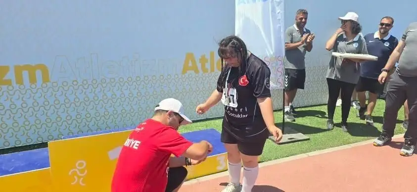 Özel sporcuların en özel günü