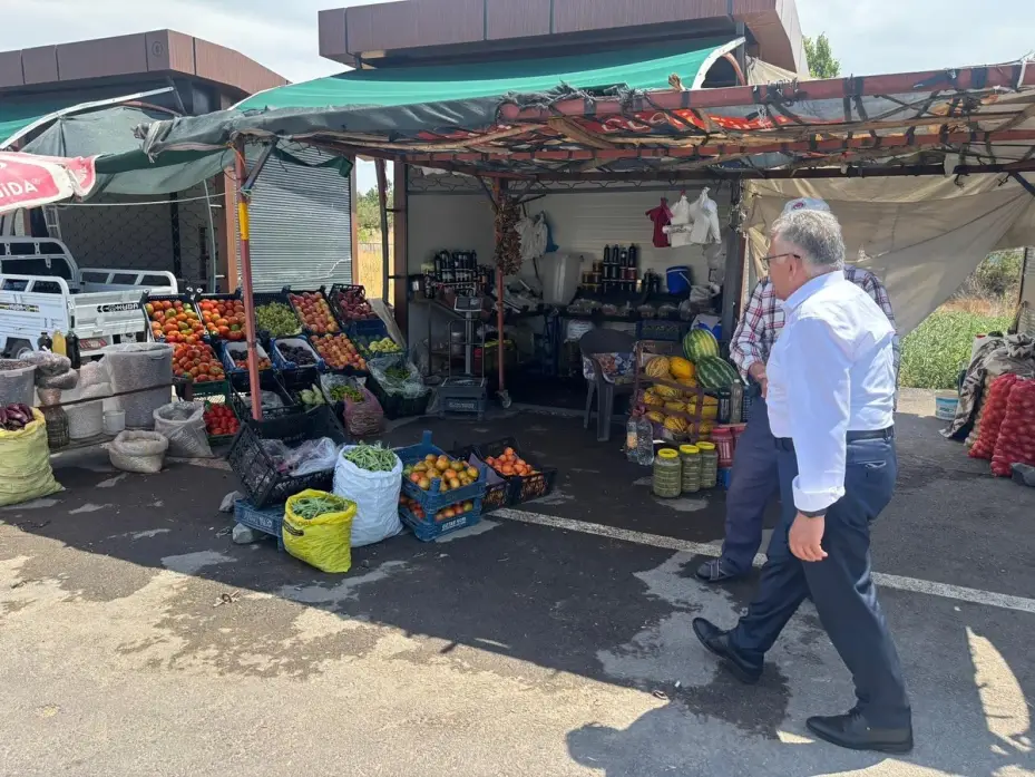 Çiftçinin yüzü Başkan Büyükkılıç ile gülüyor