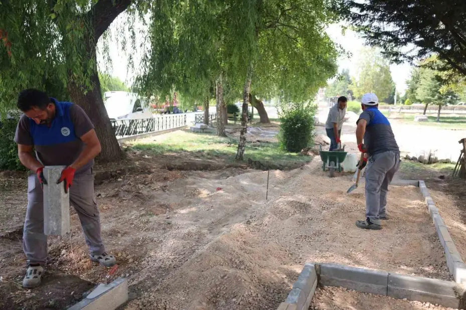 71 Evler Mahallesi’ndeki Şehit Ersin Ilıtan Parkı yenileniyor