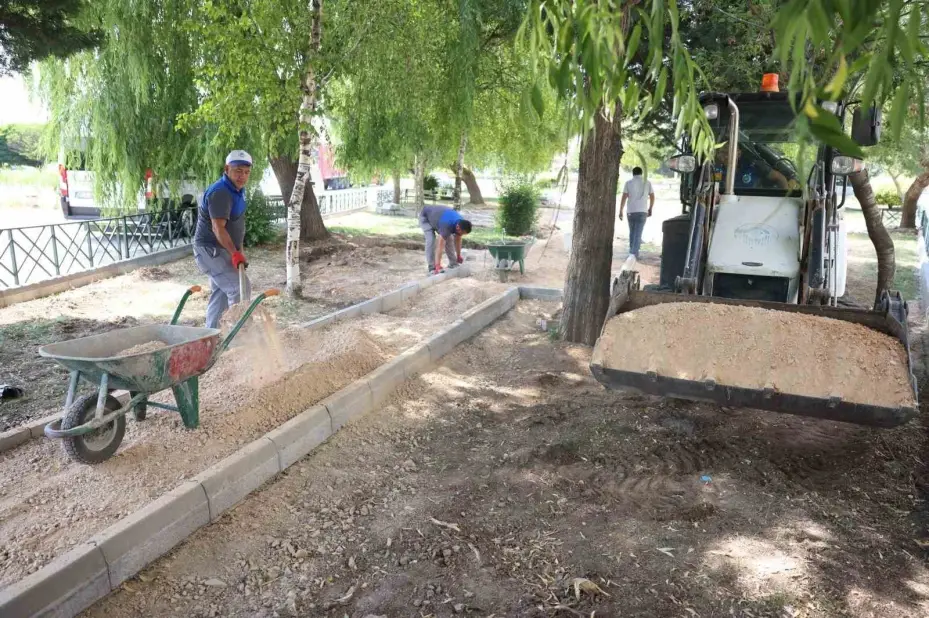 71 Evler Mahallesi’ndeki Şehit Ersin Ilıtan Parkı yenileniyor