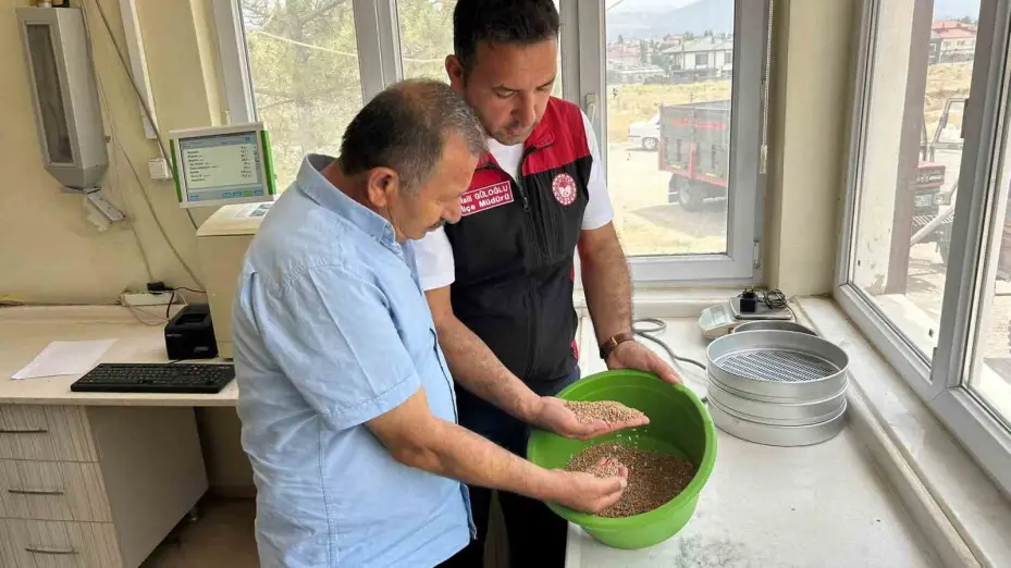 Tomarza’da Toprak Mahsulleri Ofisi hububat alımına başladı