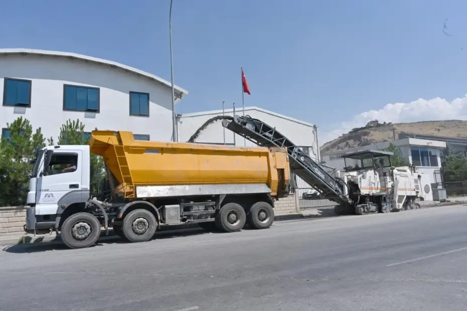 Kayseri OSB’de 2025 asfalt sezonu açıldı