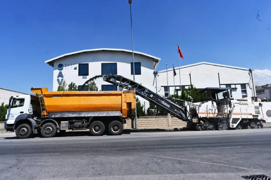 Kayseri OSB’de 2025 asfalt sezonu açıldı