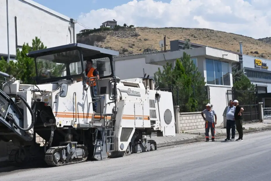 Kayseri OSB’de 2025 asfalt sezonu açıldı