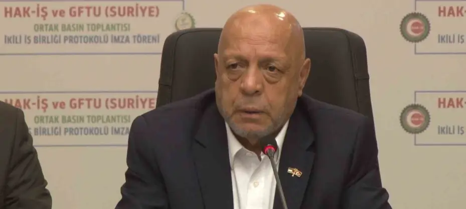 HAK-İŞ ile Suriye İşçi Sendikaları Federasyonu arasında iş birliği protokolü imzalandı