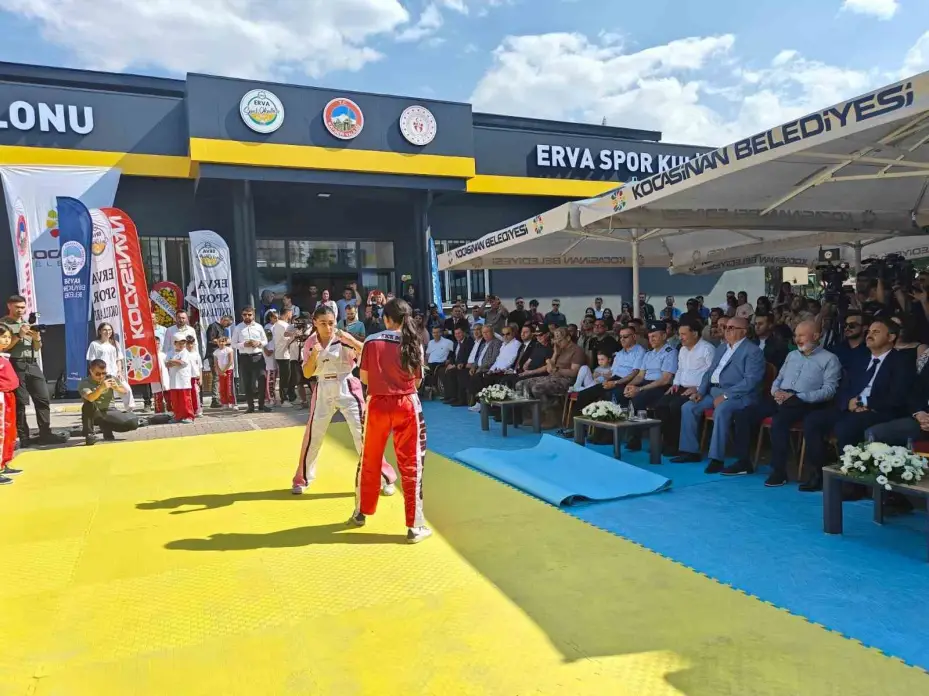 ERVA Spor Okulları’nın 56.’sı açıldı