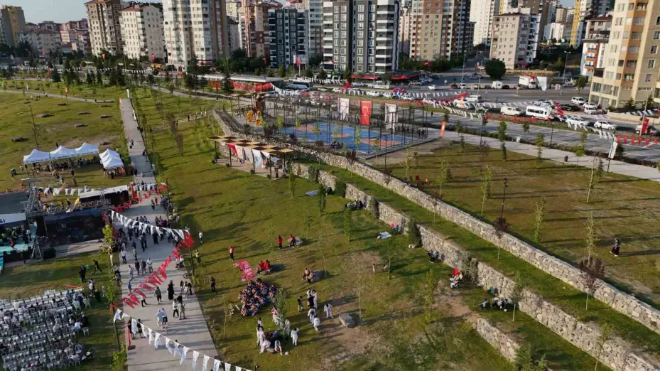 Talas Millet Bahçesi açıldı