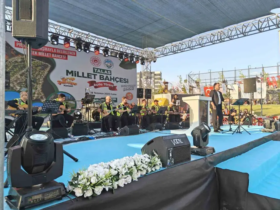 Talas Millet Bahçesi açıldı
