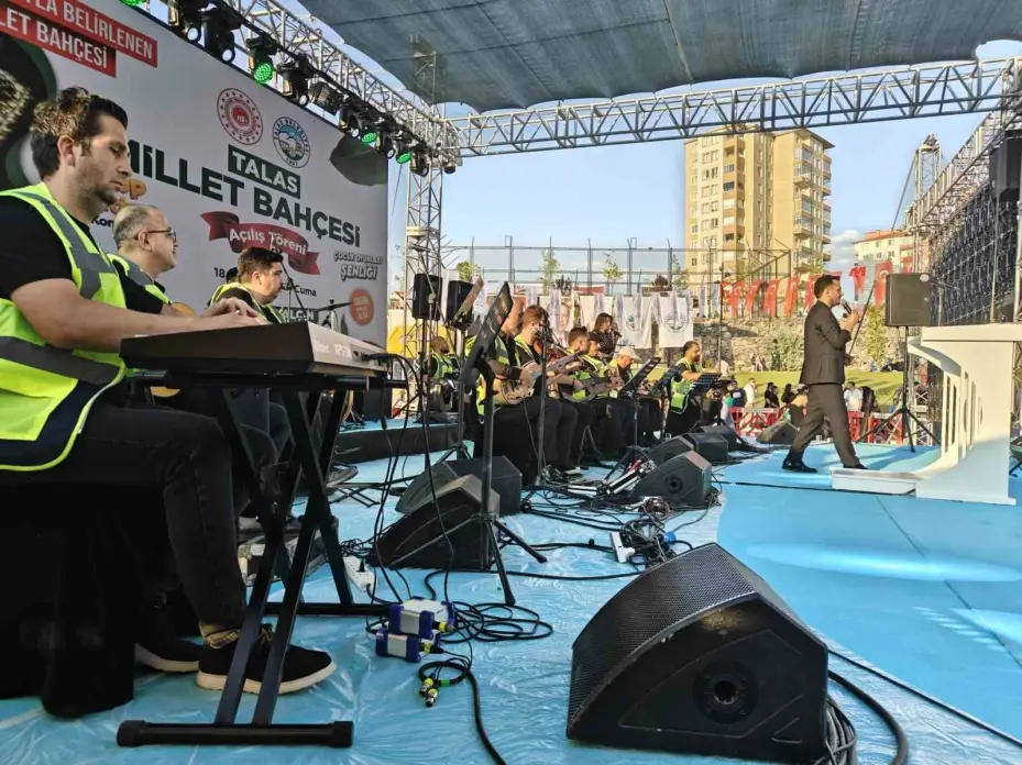 Talas Millet Bahçesi açıldı