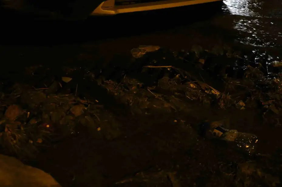 Ankara’da araçlar sel sularına kapıldı, hasarlı otomobiller havadan görüntülendi
