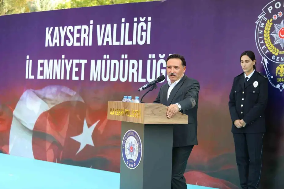 Vali Çicek, Rütbe Terfi ve Ödül Töreni’ne katıldı