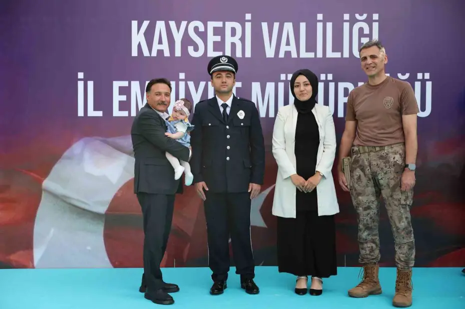 Vali Çicek, Rütbe Terfi ve Ödül Töreni’ne katıldı