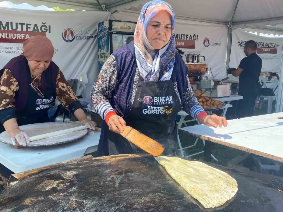 Sincan Gastrofest Şenliği başladı