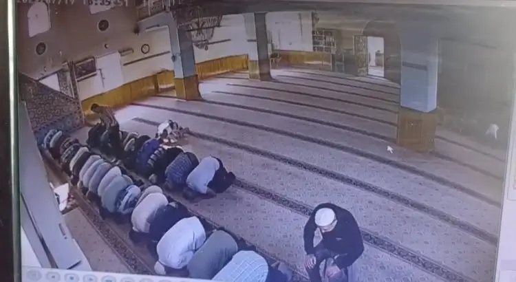 Camideki cinayetin görüntüleri ortaya çıktı