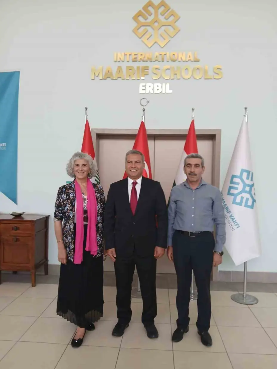 Rektör Adıgüzel’den Maarif Irak temsilciliğine ziyaret