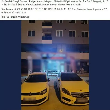 Pes dedirten ‘sınavsız ehliyet’ oyunlarına aldanmayın