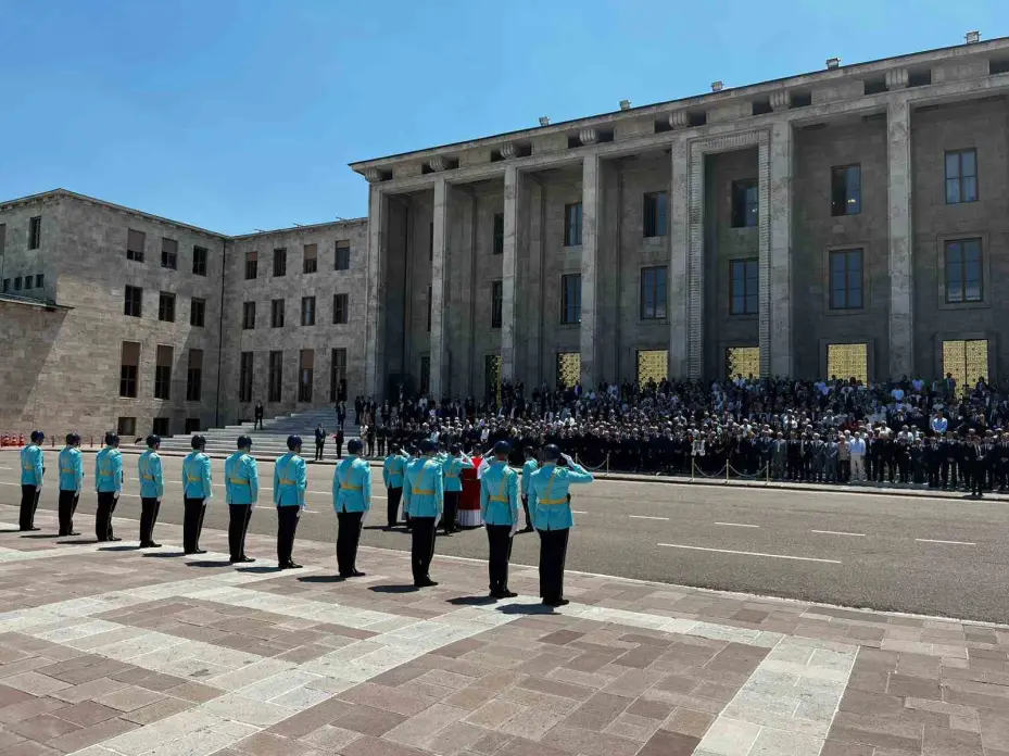Altan Öymen için TBMM’de cenaze töreni düzenlendi