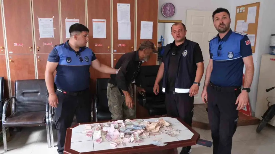 Sorgun’da dilencinin üzerinden 7 bin lira çıktı
