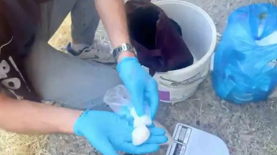 Kayseri’de 1 kilo 550 gram uyuşturucu ele geçirildi