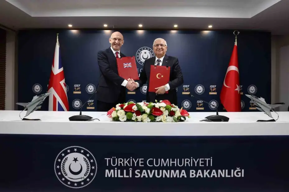Türkiye’nin Eurofighter kullanıcısı olarak kabulüne ilişkin tam kapsamlı mutabakat zaptı imzalandı