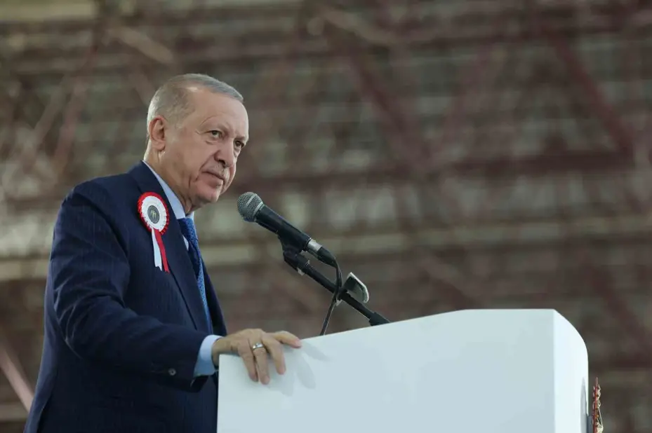 Cumhurbaşkanı Erdoğan: "Hiçbir sabotaj, hiçbir tahrik, hiçbir tuzak, Türkiye’yi girdiği bu tarihi yoldan geri döndüremeyecek"