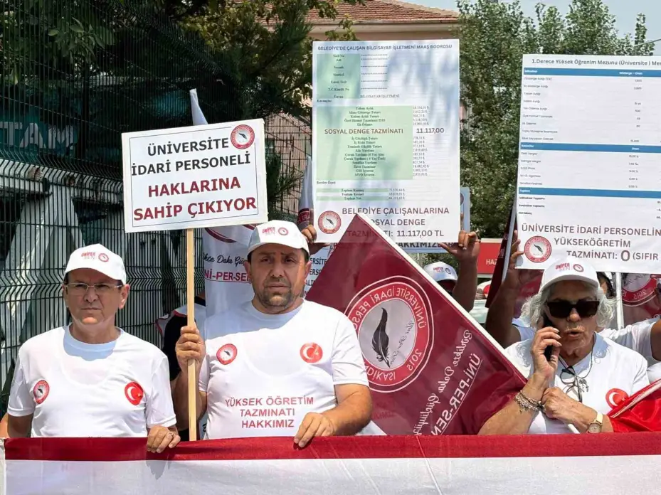 ÜNİPERSEN Genel Başkanı Güzel: "Yükseköğretim tazminatından yoksun bırakılmamız motivasyon kaybına da yol açmaktadır"