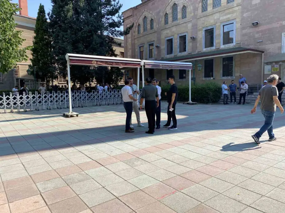 Reşadiye Camii’nde şehit cenazesi hazırlığı