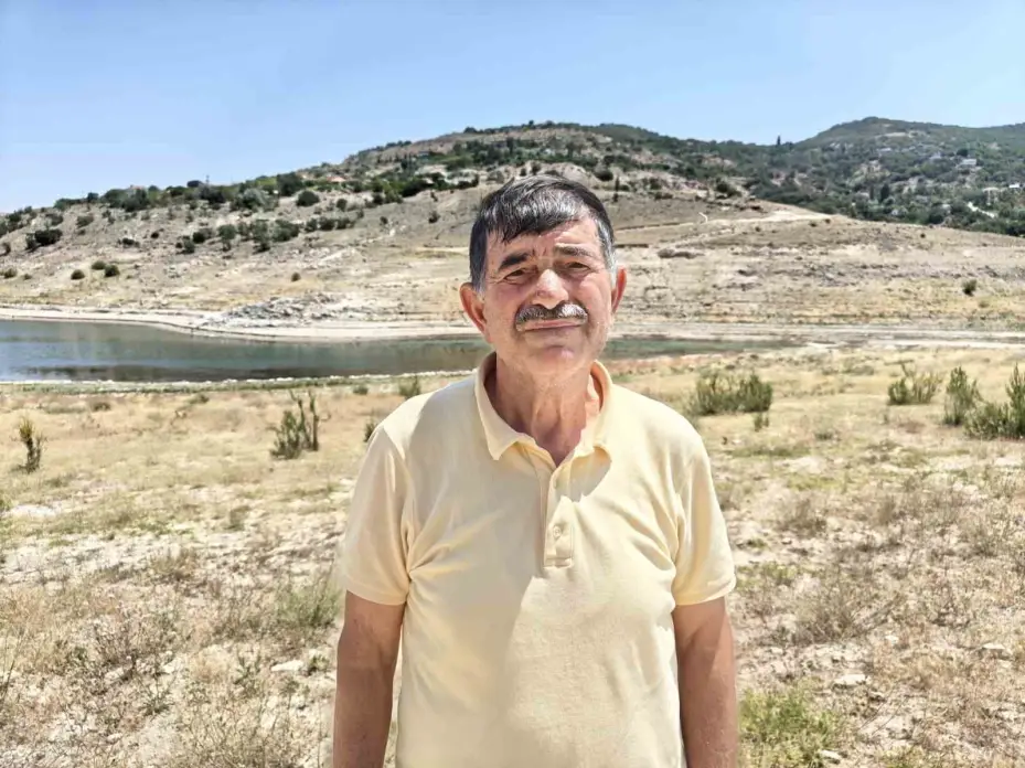 Yamula Barajı’nda sular çekildi, eski mahalle ortaya çıktı