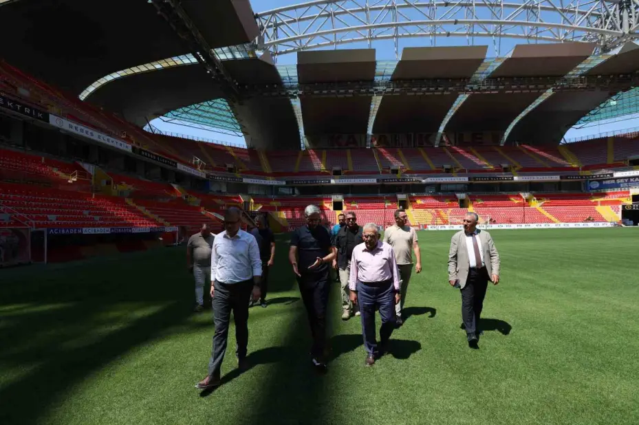 Başkan Büyükkılıç: "RHG Enertürk Enerji Stadyumu, 2025-2026 sezonuna hazır"