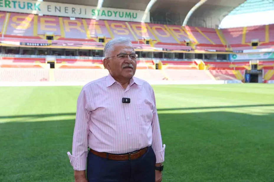 Başkan Büyükkılıç: "RHG Enertürk Enerji Stadyumu, 2025-2026 sezonuna hazır"