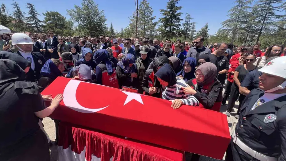 Şehit Muharrem Can memleketi Konya’da son yolculuğuna uğurlandı