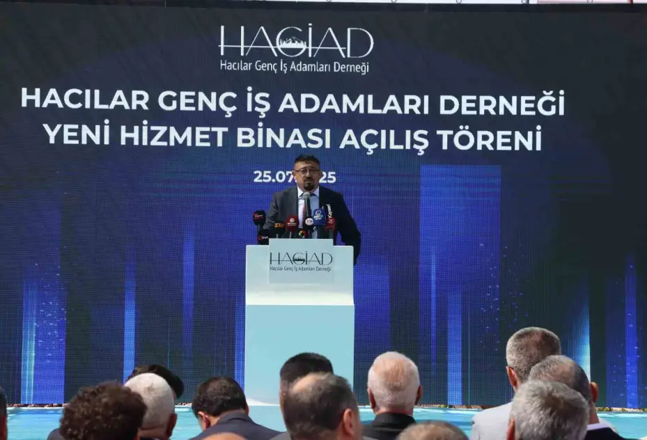 HAGİAD’ın yeni hizmet binası açıldı
