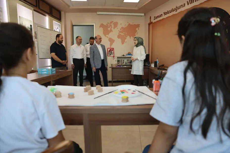 Selçuklu’da okul dışı öğrenme ortamları yaz döneminde de eğitimlerine devam ediyor