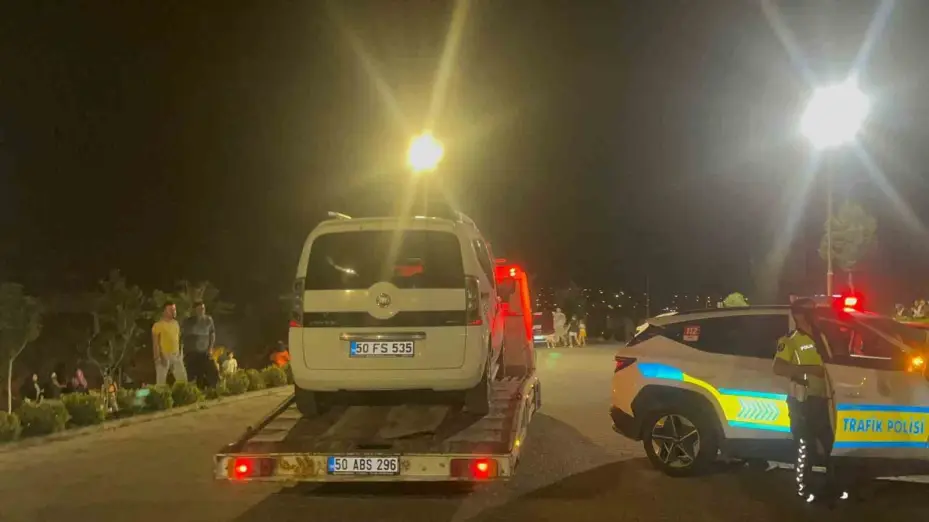 "Dur" ihtarına uymayan sürücü alkollü çıktı