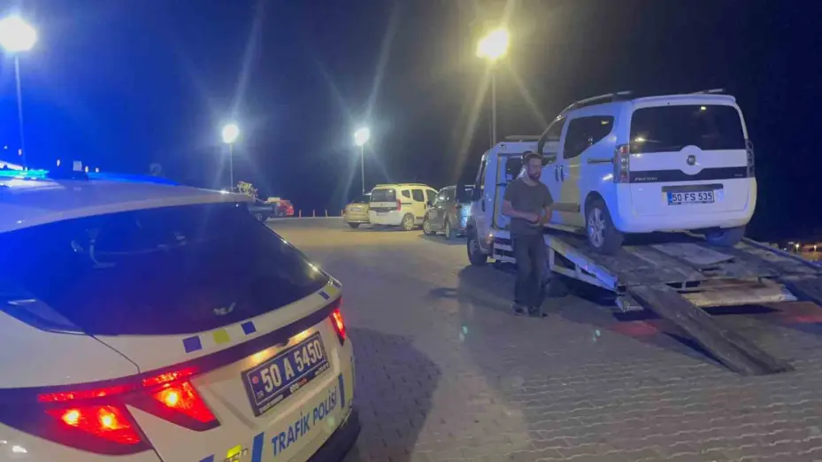 "Dur" ihtarına uymayan sürücü alkollü çıktı